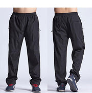 West Louis™ New Outside Mens Exercise Pants Black / L - West Louis