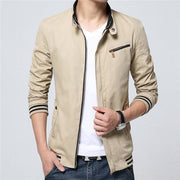 West Louis™ Windbreaker Summer Jacket Khaki / L - West Louis