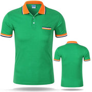 West Louis™ Cotton Casual Breathable Polo Shirt Green / S - West Louis