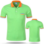 West Louis™ Cotton Casual Breathable Polo Shirt Fruit green / S - West Louis