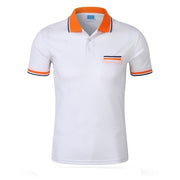 West Louis™ Cotton Casual Breathable Polo Shirt White / S - West Louis