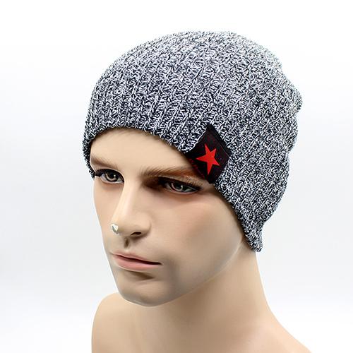 West Louis™ Star Beanie dark gray - West Louis