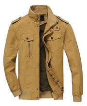 West Louis™ Spring Bomber Casual Jacket Khaki / XS - West Louis