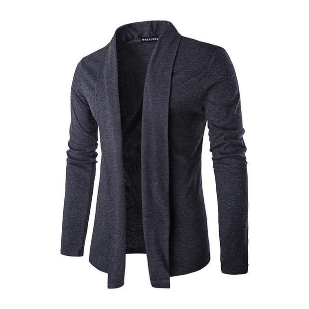 West Louis™ Knit Designers Cardigan Men Pullover Dark gray / M - West Louis