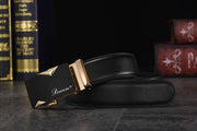 West Louis™ Cowskin Genuine Luxury Leather Belt  - West Louis