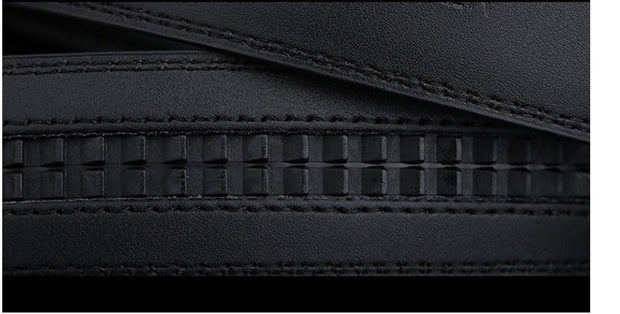 West Louis™ Cowskin Genuine Luxury Leather Belt  - West Louis