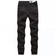 West Louis™ Black Denim Ripped Jeans Black / S - West Louis
