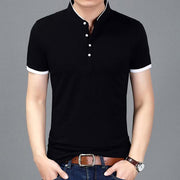 West Louis™ Casual Polo Shirts Black / S - West Louis