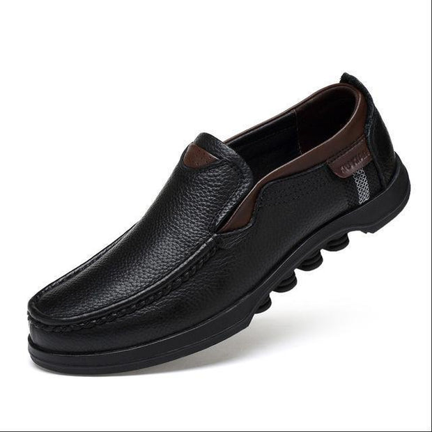 West Louis™ Deodorant Ventilation British Flat Shoes Black / 7 - West Louis