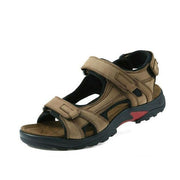 West Louis™ Leisure Genuine Leather Sandals Khaki / 6.5 - West Louis