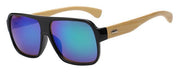 Bamboo Square Sunglasses Green - West Louis