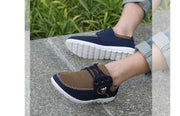 West Louis™ Comfortatble Canvas Men Driving Shoes  - West Louis