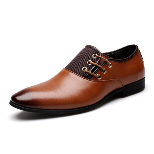 West Louis™ Business British Dress Shoes Yellow brown / 6.5 - West Louis