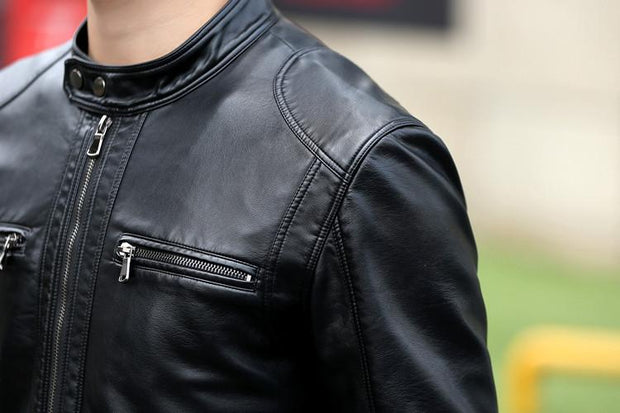 West Louis™ Motorcycle Leather Jacket