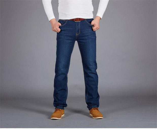 West Louis™ High Stretch Straight Jeans Blue / 28 - West Louis