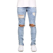 West Louis™ Stretch Destroyed Design Jeans