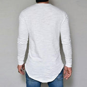 West Louis™ Fashion Elastic Soft Long Sleeve T Shirts  - West Louis