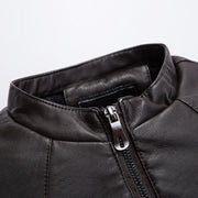 West Louis™ Bomber Leather Men Jackets  - West Louis