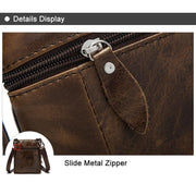 West Louis™ Crossbody Leather Shoulder Bag  - West Louis