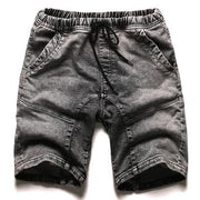 West Louis™ Gray Washed Denim Shorts Gray / S - West Louis