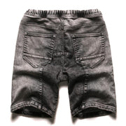 West Louis™ Elastic Waist Denim Shorts  - West Louis