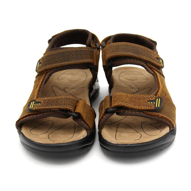 West Louis™ Leisure Genuine Leather Sandals  - West Louis