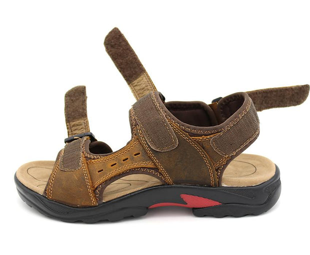 West Louis™ Leisure Genuine Leather Sandals  - West Louis