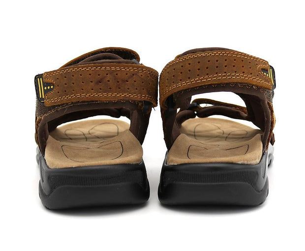 West Louis™ Leisure Genuine Leather Sandals  - West Louis