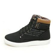 West Louis™ Hot High Top Fashion Warm Shoes BlackFur / 6.5 - West Louis