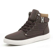 West Louis™ Hot High Top Fashion Warm Shoes Brown / 6.5 - West Louis