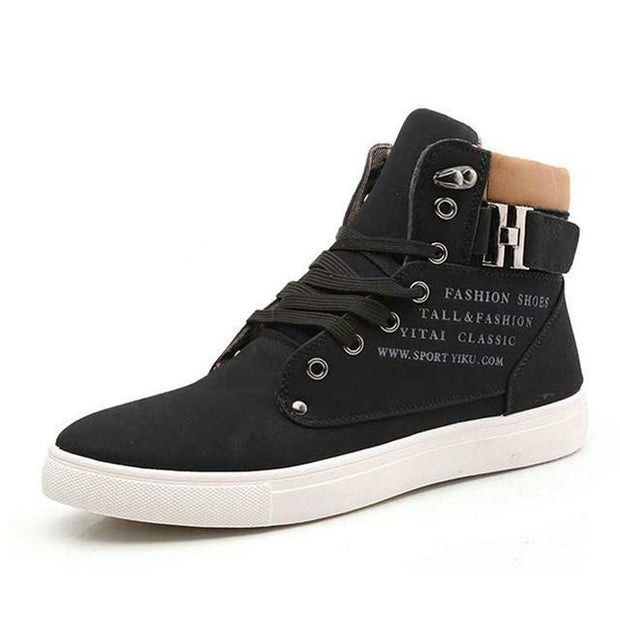 West Louis™ Hot High Top Fashion Warm Shoes Black / 6.5 - West Louis