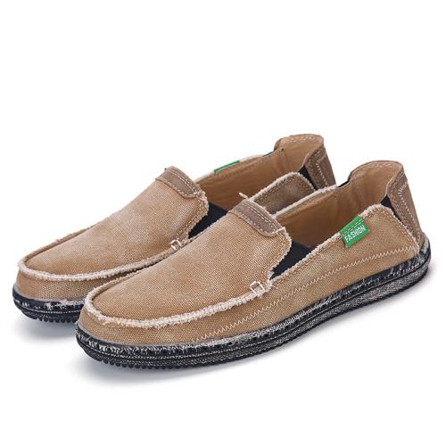 West Louis™ Men Summer Slip On Flats Loafers Brown / 6.5 - West Louis