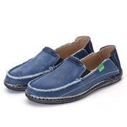 West Louis™ Men Summer Slip On Flats Loafers Blue / 6.5 - West Louis