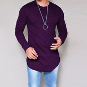 West Louis™ Fashion Elastic Soft Long Sleeve T Shirts  - West Louis