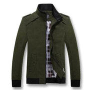 West Louis™  Everyday Zipper Jacket Army Green / XL - West Louis