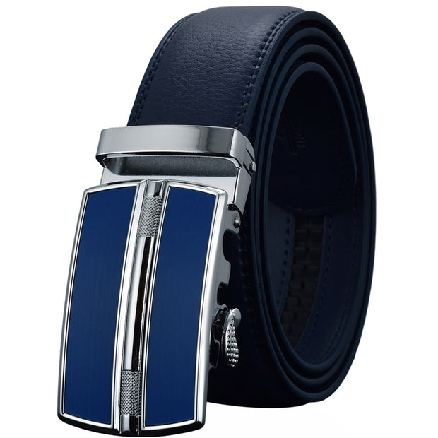 West Louis™ Luxury Brand High Quality Genuine Leather Strap Belt