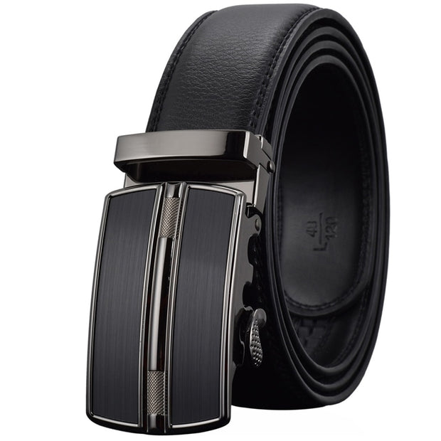 West Louis™ Luxury Brand High Quality Genuine Leather Strap Belt