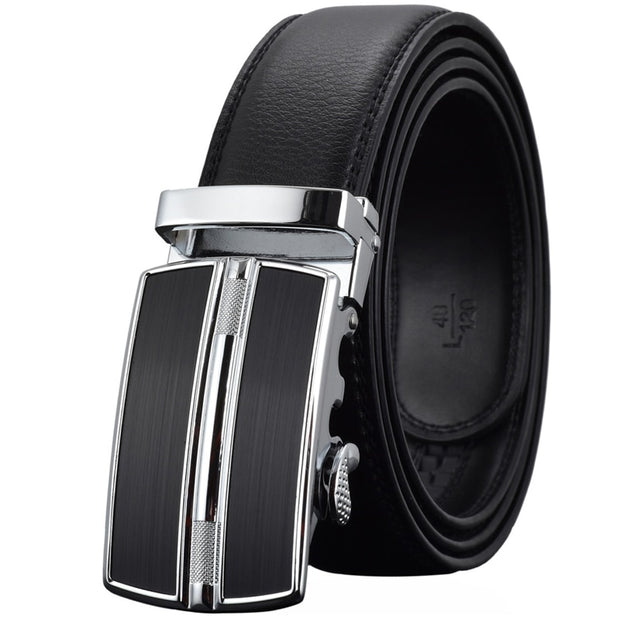 West Louis™ Luxury Brand High Quality Genuine Leather Strap Belt