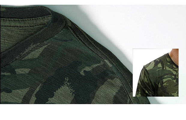 West Louis™ Summer Camouflage Print Fashion T-Shirt  - West Louis