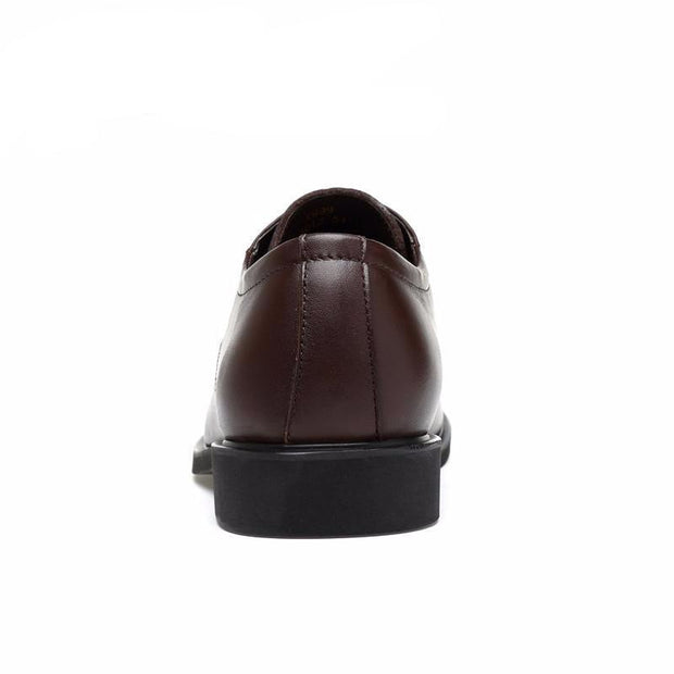 West Louis™ High Quality Genuine Leather Dress Shoes  - West Louis