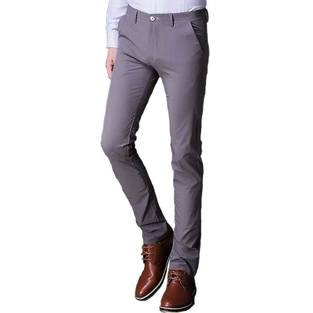 West Louis™ Slim Fit Stretch Trousers  - West Louis