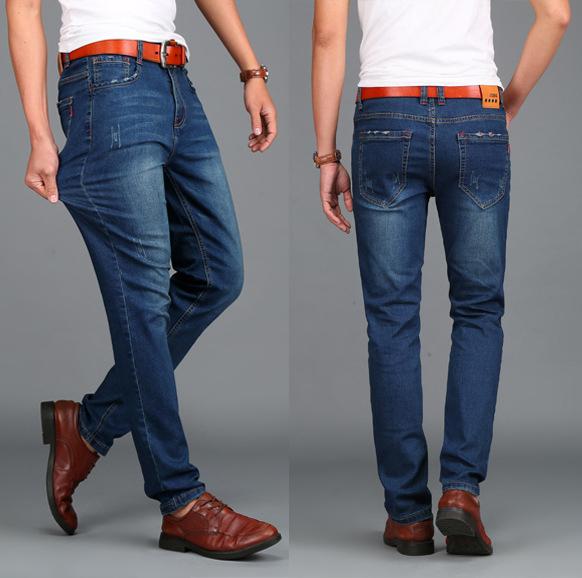 West Louis™ High Quality Fashion Denim Jeans Blue / 28 - West Louis