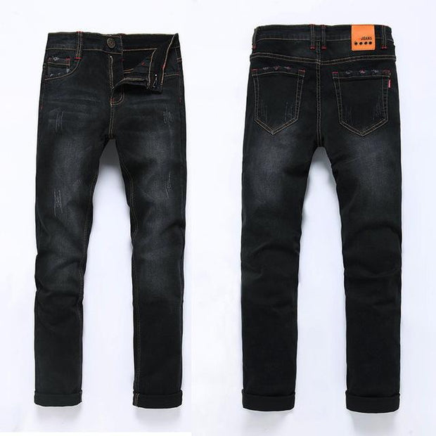 West Louis™ High Quality Fashion Denim Jeans Black / 28 - West Louis