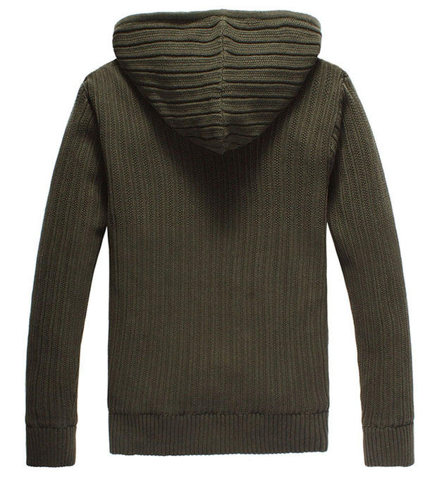 West Louis™ Velvet Padded Knitted Sweater