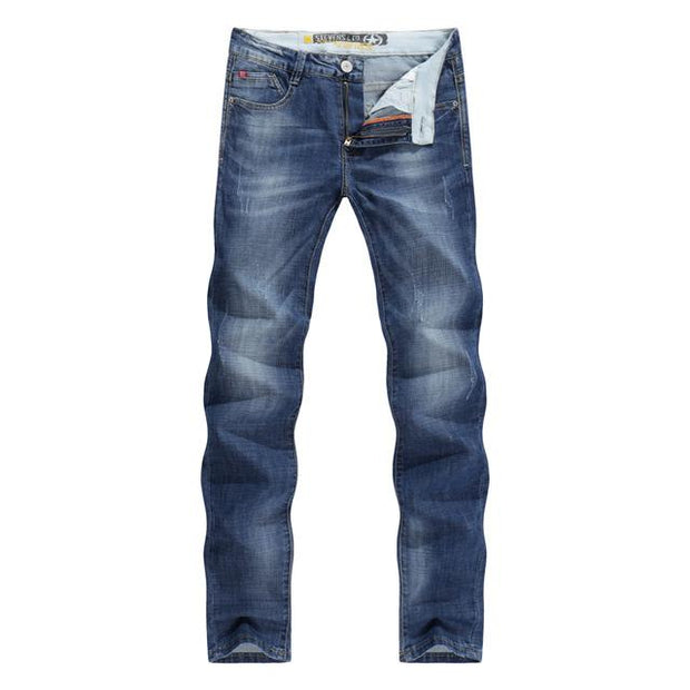 West Louis™  Business Casual Thin Jeans Blue / 28 - West Louis