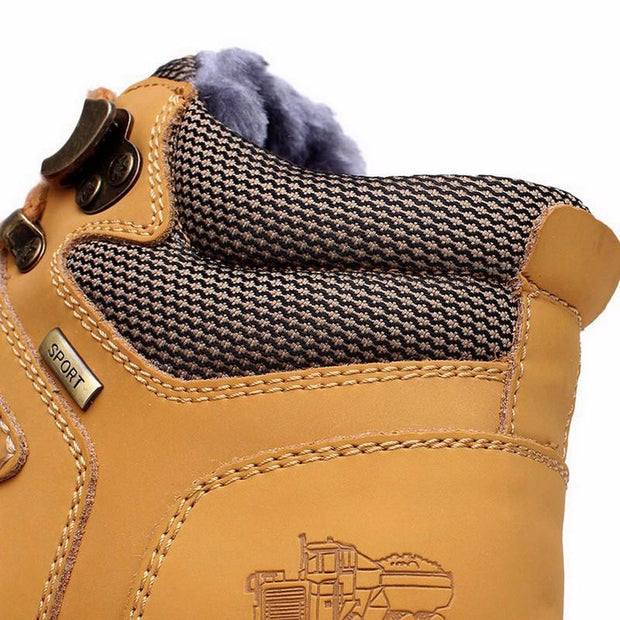 West Louis™ Plush Inside Winter Men Boots Shoes  - West Louis