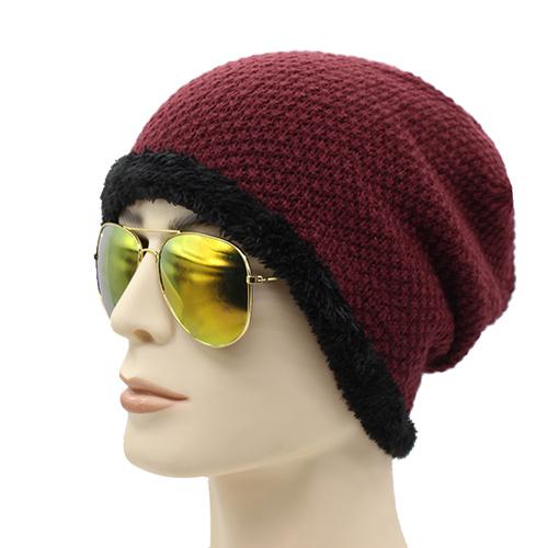 West Louis™ Baggy Beanie wine red - West Louis