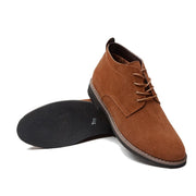 West Louis™ Solid Suede Leather Men Shoes  - West Louis