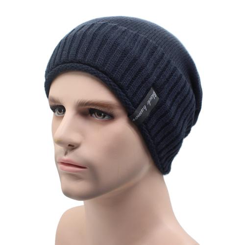 West Louis™ Knitted Winter Beanie navy - West Louis