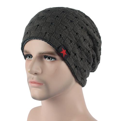 West Louis™ Knitted Beanie dark gray - West Louis